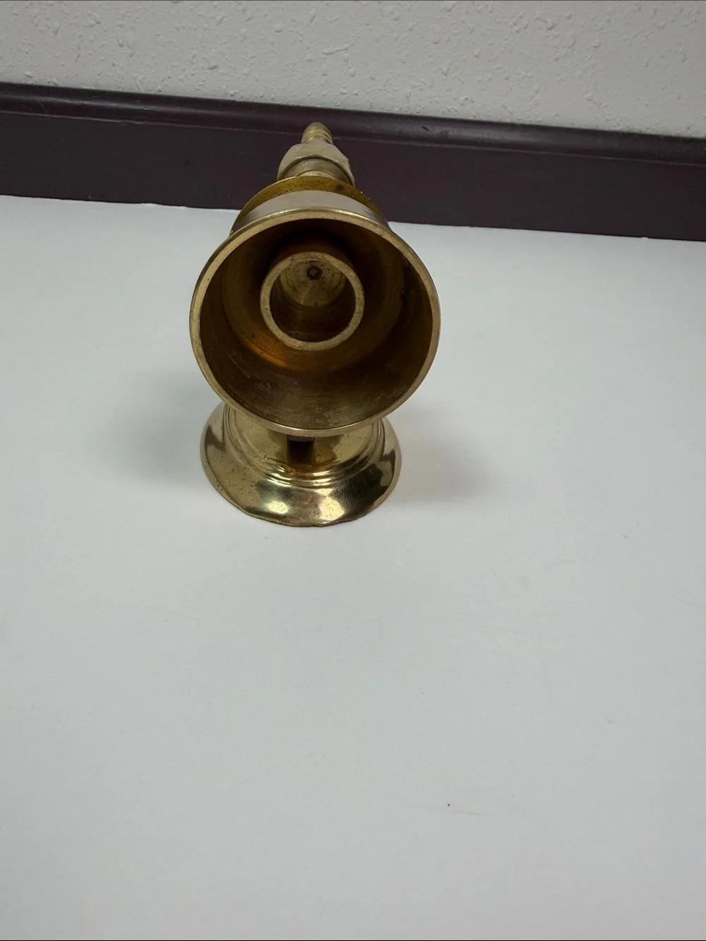 Vintage Solid Brass Wall Candle Sconce Traditional Shabby Chic Cottagecore